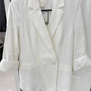 H&M Cream Blazer for Women